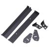 Aluminium Alloy Rear Wing Tail Spoiler for 1/10 RC On Road Racing Drift Car, Double Layer Design with Adjustable Angle, Universal Fit for HSP Kyosho view 4