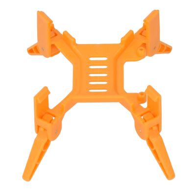 Alomejor AVATA2 Drone Landing Gear, Lightweight Foldable Extended Landing Legs ABS Material Stable Support for Smooth Flights (Orange)