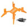 Alomejor AVATA2 Drone Landing Gear, Lightweight Foldable Extended Landing Legs ABS Material Stable Support for Smooth Flights (Orange) view 3