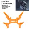 Alomejor AVATA2 Drone Landing Gear, Lightweight Foldable Extended Landing Legs ABS Material Stable Support for Smooth Flights (Orange) view 4