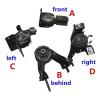Engine Mounting for Fc Vision Car Engine Support Mount Insulator Transmission Mount(A) view 3