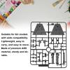 Alomejor 5 Pack Action Figure Stand Set Easy to Assemble Long Lasting Use High Stability for SD BB RG HG 1/144 Display (Black) view 2