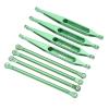 Alomejor Upper Lower Suspension Links High Strength Exquisite RC Suspension Set for LOSI 1/8 LMT 4WD RC Car (Green) view 1