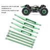 Alomejor Upper Lower Suspension Links High Strength Exquisite RC Suspension Set for LOSI 1/8 LMT 4WD RC Car (Green) view 3