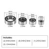 14-Piece Bearing Kit Compatible with B and T 1/24 Scale RC Cars view 2