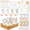 42 Pcs Adopt a Silly Goose Party Favor Include 12 Silly Goose Stuffed Animal 12 Mini Hat 12 Adoption Card 1 Adoption Sign 4 Ribbon 1 Fence for One Silly Goose Baby Shower Party 1st Birthday Decoration view 1