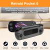 Case for Retroid Pocket 6,NOUKAJU Game Console Protective Case,Anti-Drop,Anti-Scratch,Shockproof,Silicone Protective Cover for Retroid Pocket 6 Game Console(Clear) view 2