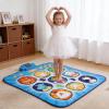 RiToEasysports Dance Pad, LED Lights Foldable Nonslip Electronic Music Mat with 80 Sounds Interactive for Kids Toddlers Ages 3-12 Home Playroom Parties view 3