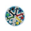 Foldable Chess Board - Classic Interactive Strategy Round Game, Fun Educational Kids Party Activity, Portable Board for Play | Boys Girls Teens Home School Classroom Travel Camping Picnic Holiday view 1