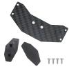 RC Car Parts Compatible with LOSI Micro-B 1/24 RC for Buggy Cars Upgrade Parts Accessories Carbon Fiber Pattern Tail Wing Spoiler #58737 view 2