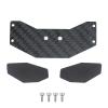 RC Car Parts Compatible with LOSI Micro-B 1/24 RC for Buggy Cars Upgrade Parts Accessories Carbon Fiber Pattern Tail Wing Spoiler #58737 view 3