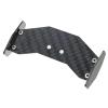 RC Car Parts Compatible with LOSI Micro-B 1/24 RC for Buggy Cars Upgrade Parts Accessories Carbon Fiber Pattern Tail Wing Spoiler #58737 view 4