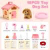 Dreamon 18 Pcs Walking Dog Toy, Realistic Robot Puppy Toddler Girl Toys 3-5 6-8, Build Dog House, Puppy Toys for Kids with Leash & Pet Care, Birthday Gifts for 3 4 5 6 7 8 Year Old Girl Boy view 3