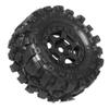 1.0 Beadlock Wheels and Tires Set (4pcs) Compatible With SCX24 FMS FCX18 AX24 1/18 1/24 Scale RC Crawler Vehicles view 3