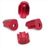 Compatible with Arrma 1/14 for Mojave for Typhon for Granite for GROM 1/18 RC Car Upgrade Parts Aluminum Alloy Shock Absorber Cap Kit RC Car Accessories(Red) view 1