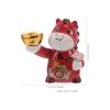 Red Ceramic Horse Piggy Bank for Boys and Girls, Cute Animal Money Bank Desktop Decoration Small Saving Pot for Cash and Coins view 2
