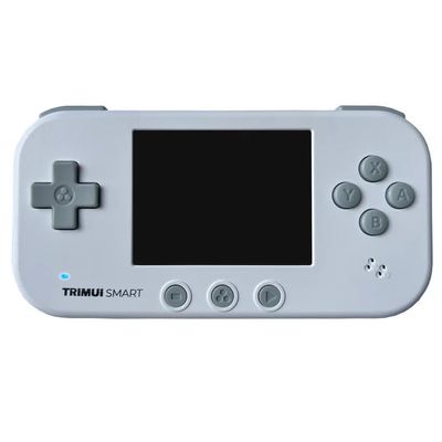 TRIMUI Smart Handheld Game Console, 2.4 IPS Retro Gaming Console, Linux Portable Game System, Multi-Platform Emulator, USB-C Rechargeable, microSD Support (White, 64, GB)