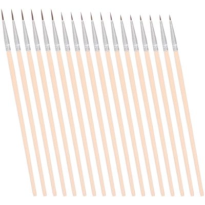 Alasum 60pcs Fine Detail Paint Brush Set for Artists and Students, Nylon Hair Watercolor and Oil Painting Brushes with Wood Handles and Aluminum Ferrules, Miniature and Medium Sizes