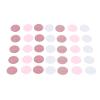 100g Pink White Rose Gold Glitter, Biodegradable Party Table Decoration for Bridal Baby Shower Wedding Birthday Cupcake Cake Topper (Circle) view 4