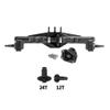 COMODO Aluminum Portal Axle with Steering Link Compatible with 1/18 Scale RC Crawler Chassis for and Bronco Models view 2