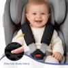 2 Pack Car Seat Strap Pads for Babies, Soft Car Seat Shoulder Strap Covers for Baby Child Kids, Black view 2