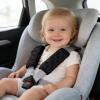 2 Pack Car Seat Strap Pads for Babies, Soft Car Seat Shoulder Strap Covers for Baby Child Kids, Black view 3