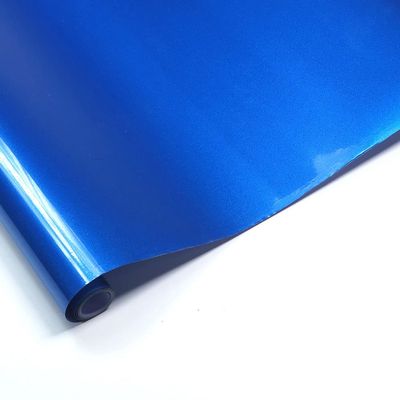 AEORCACC RC Aircraft Heat Shrink Covering Film, Balsawood Airplane Model Adhesive Film, Multiple Colors Available, 5 Meters per Roll (Metalic Blue)