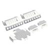 Stainless Steel Axle Protector Chassis Armor Plate for 1/10 RC Crawler Replacement Part view 2