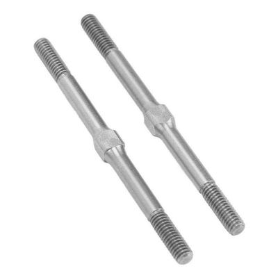 COMODO RC Car Turnbuckle Rods (2-Pack) Compatible with 1/10 Scale RC Vehicles Including, Big Rock, and 3S Series