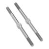 COMODO RC Car Turnbuckle Rods (2-Pack) Compatible with 1/10 Scale RC Vehicles Including, Big Rock, and 3S Series view 1
