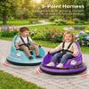 12V Electric Bumper Cars for Toddlers, Kids Bumper Cars, Ride On Toys with Parent Remote, 360 Spin, 2 Speed, 2 Driving Modes, Music & LED Lights, Toddler car for Boys Girls view 3