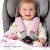 2 Pack Car Seat Strap Pads for Babies, Soft Car Seat Shoulder Strap Covers for Baby Child Kids, Pink view 2