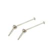 RC Cars Models For Wltoys 144001 124019 124018 Metal CVD Drive Shaft Wheel Axle Differential Cup RC Car Parts And Accessories Upgrades Replacements Repairs(Silver) view 2