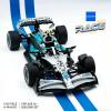 AOUHMN W15 F1 Race Car Model Kit, Building Set for Adults, 1:8 Scale Collectible Racing Car with Realistic Features, Home Display Dcor, Great Birthdays Gift for F1 Fans, (1912PCS, A-MK6021) view 2