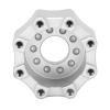 4pcs 17mm Hex Adapter, Professional Aluminum Alloy RC Hex Combiner for 3.8 Inch Tires, Fine Machined Lightweight Coupler for RC Car Wheels and Accessories (Silver) view 2