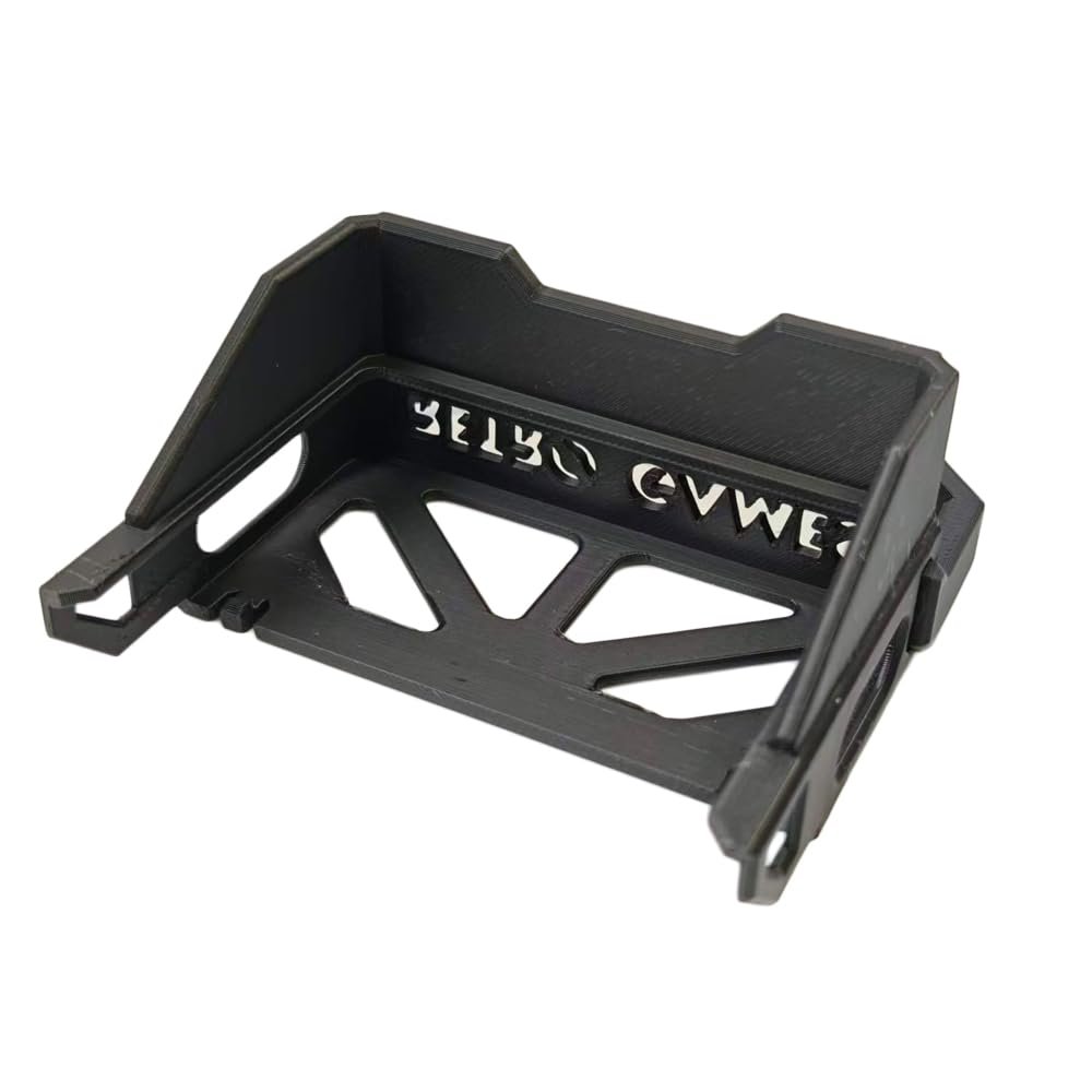 Anti-Glare Screen Hood Sunshield for R36S Handheld Console Shade Cover Accessories 3D Printed Lightweight Slide-On Sun Shield Effectively Blocks Ambient Light Reflections on the Glossy Screen (Black)