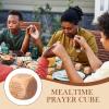 Foilswirl 12 Pcs Mealtime Prayer Cube Small Wooden Catholic Prayers Scripture Cube Religious Dice Christian Bible Verse Gifts for Family Church Easter Christmas Party Favors view 4