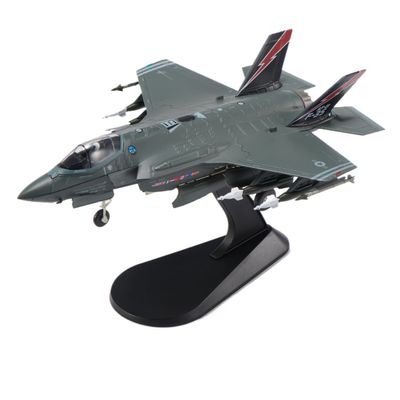Eairsoky 1:72 Scale F-35A Lightning II Stealth Fighter Die-cast Aircraft Model Military Airplanes Alloy Models for Collection or Gift Beast Mode