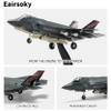 Eairsoky 1:72 Scale F-35A Lightning II Stealth Fighter Die-cast Aircraft Model Military Airplanes Alloy Models for Collection or Gift Beast Mode view 3