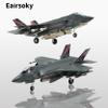 Eairsoky 1:72 Scale F-35A Lightning II Stealth Fighter Die-cast Aircraft Model Military Airplanes Alloy Models for Collection or Gift Beast Mode view 4