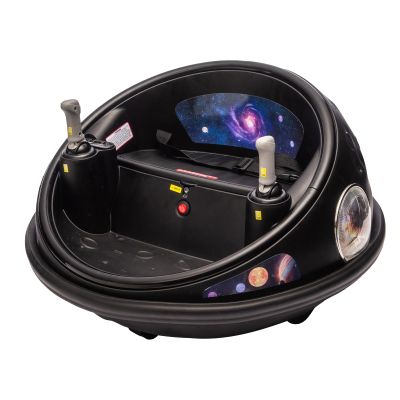 12V Electric Bumper Car for Kids with Remote Control, 360 Spinning Ride-On Vehicle, Kids Bumper Car with LED Lights, Soft Anti-Collision Bumper, Safety Belt & MusicPerfect Fun Gift for Toddlers