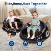 12V Electric Bumper Car for Kids with Remote Control, 360 Spinning Ride-On Vehicle, Kids Bumper Car with LED Lights, Soft Anti-Collision Bumper, Safety Belt & MusicPerfect Fun Gift for Toddlers view 4