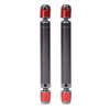 2pcs Rustproof Metal Drive Shaft, RC Crawler Drive Shaft for Axial SCX10 GMADE 4WD Series, Steel RC Drive Shaft with Lightweight Durable Design for Off - Road RC Cars (110-150mm) view 1