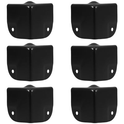 6pcs Metal Box Corner Protectors for Luggage and Tool Boxes