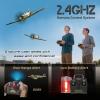 CKYSCHN Brushless RC Plane Spitfire 500mm - 4CH VOLANTEXR RC Airplane with 6-Axis Gyro, 2.4G RTF Remote Control Airplane for Adults, 3 Level Modes & Aerobatics view 3