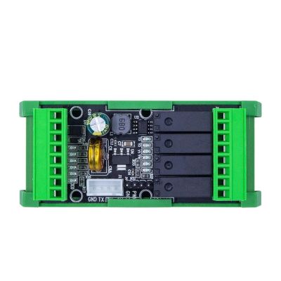 1pcs Assembled Base FX2N-10MR 10MT 06MR 06MT FX2N-14MR 14MT 20MR 20MT DC24V high Speed Count PLC with Analog 0-10V in(FX2N-10MR)