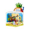 Yeahowes Lreyrous Exquisite Toy Building Block Box Set Series 2 Fun Pineapple House Restaurant Building Blocks Birthday Gifts with Themed Characters for Teenagers & Adults view 1