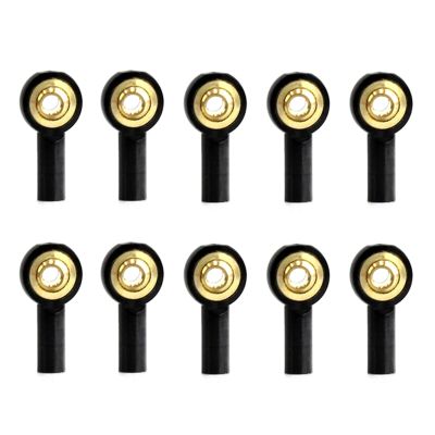 10Pcs Metal M2 Link Tie Rod End Ball Joint Buckle Steering Pushrod for rc Car Boat Upgrade Parts RC Links Linkage