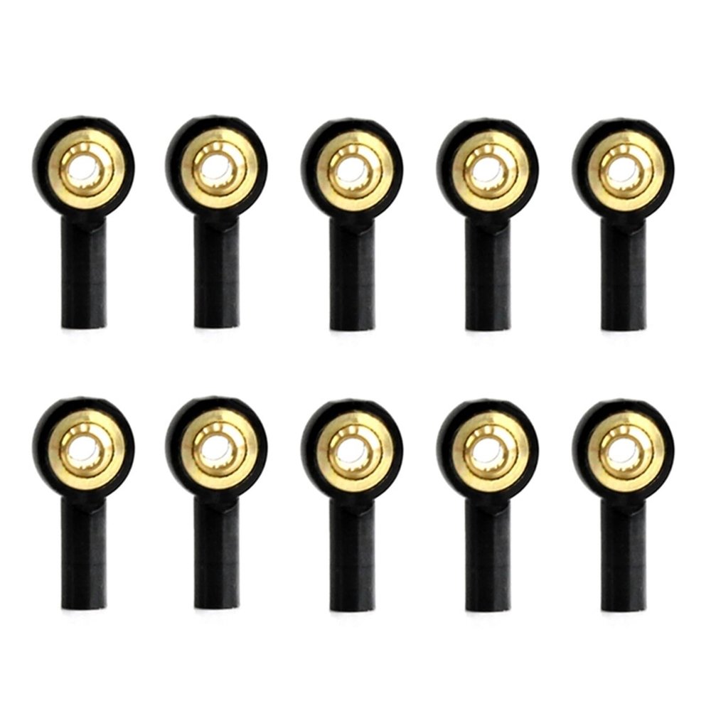 10Pcs Metal M2 Link Tie Rod End Ball Joint Buckle Steering Pushrod for rc Car Boat Upgrade Parts RC Links Linkage
