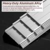 VIIGUIY Stair Nosing Waterproof Extra-Wide Stair Nose Molding, Self-Adhesive Stair Nosing Edge Trim with Non Slip Strip, Outside Steps Edging Protector Guard(Gray,W9.6cm/3.8" L1.3m/4.3ft) view 2